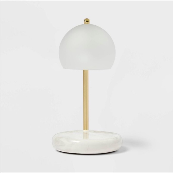 Candle Lamp Warmer White Frosted - Threshold Candles & Holders